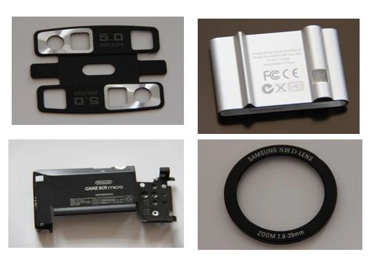 laser marking digital samples