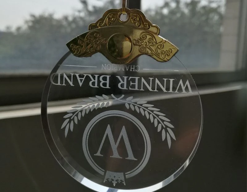 Laser engraving on decorations Laser engraving on decorations