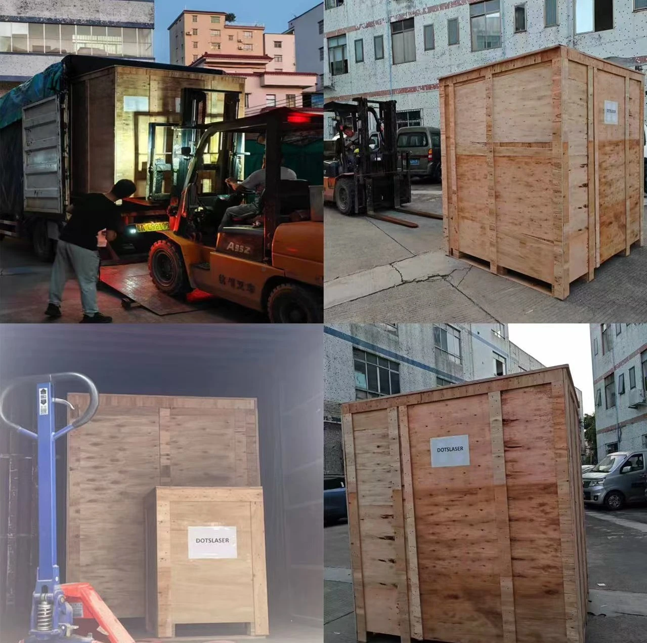 Large welding machine shipment-Dotslaser