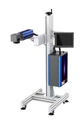 20 W kuitu lentävä lasermerkintäkone