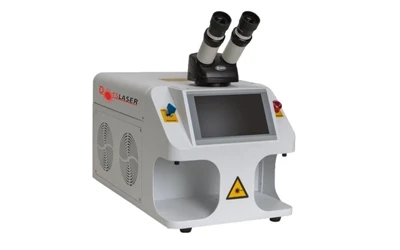 Pieni laserhitsauskone koruille