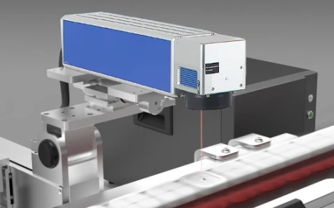 Laser machine high speed scanner